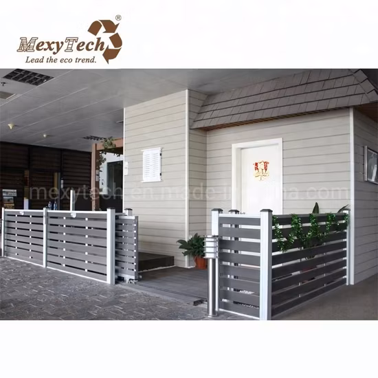 Easy to Install DIY WPC Fence Entrance Electric Sliding Gates