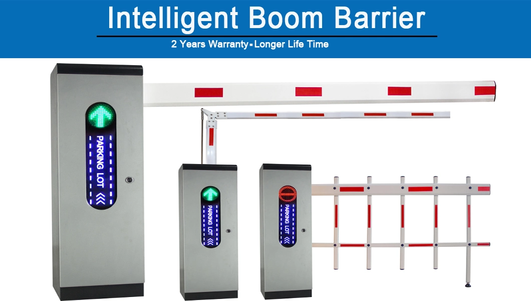 DC Motor Fast Speed 0.8s 5 Million Mtbf Automatic Parking Barrier Gate