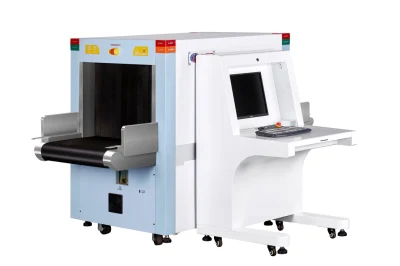 Sistema de inspección de rayos X Tamaño mediano 6040 Escáner de aeropuerto de rayos X Inspección de equipaje y paquetes
