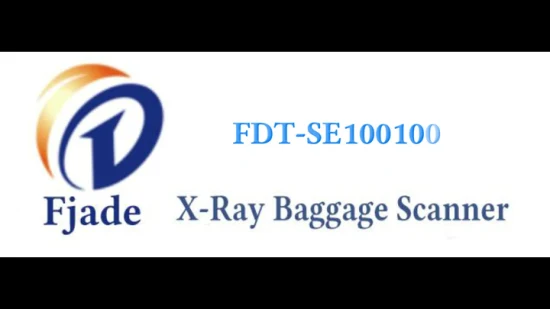 El escáner de equipaje de rayos X Fdt-Se100100 tiene un sistema de reconocimiento automático de líquidos peligrosos