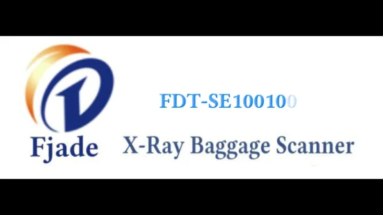 Escáner de equipaje de rayos X Fdt-Se100100 tiene reconocimiento automático de líquidos peligrosos